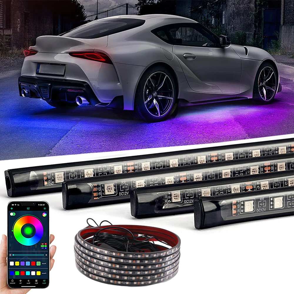 Rgb Underglow Strip - Car Underglow LED Lights Strip Symphony