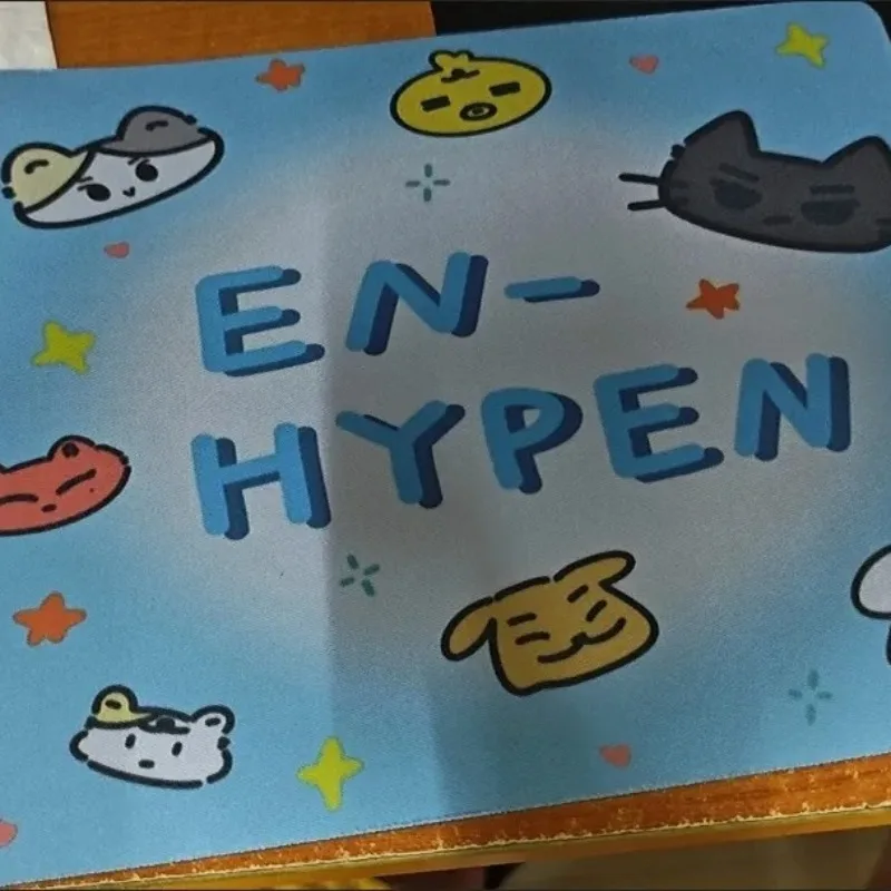 Gaming Keyboard And Mouse - ENHYPENS Graffiti Cartoon Merchandise Mouse Pad
