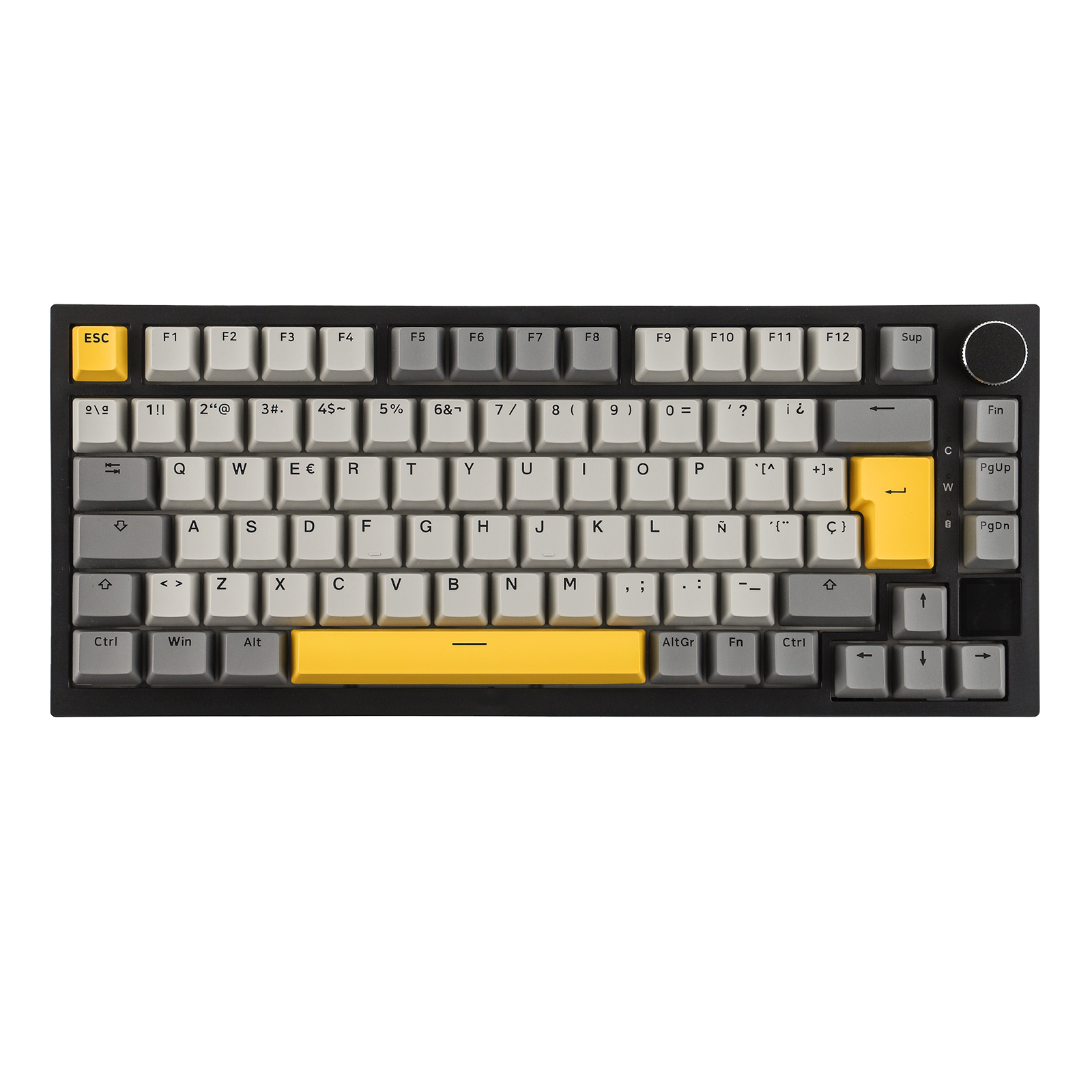 Gaming Keyboard Blue Switches - ISO-ES Layout EPOMAKER X AJAZZ AK820