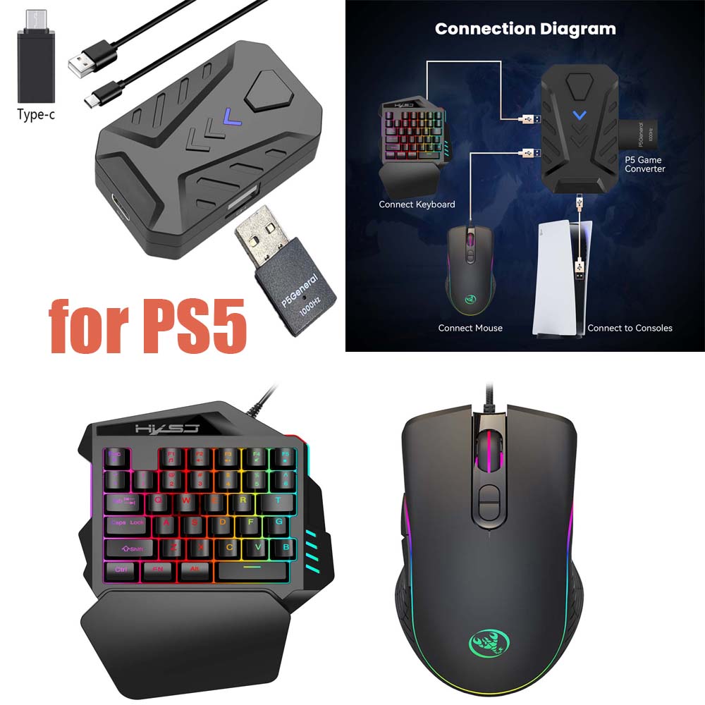 Gaming Keyboard Types - for PS5 Gaming Keyboard Mouse Combo