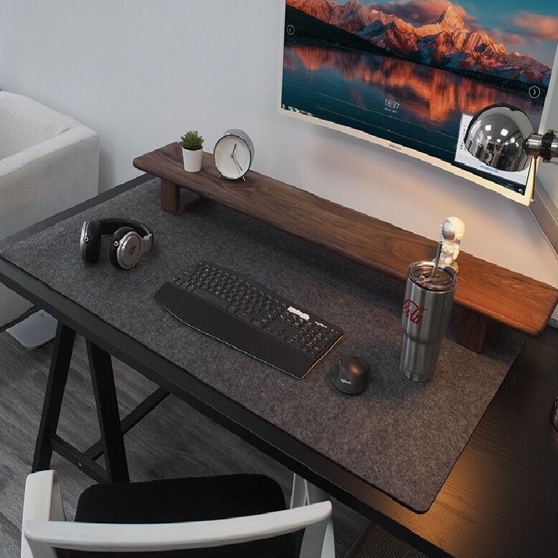 Gaming Keyboard And Mouse - 80cm X 40cm Dark gray Large