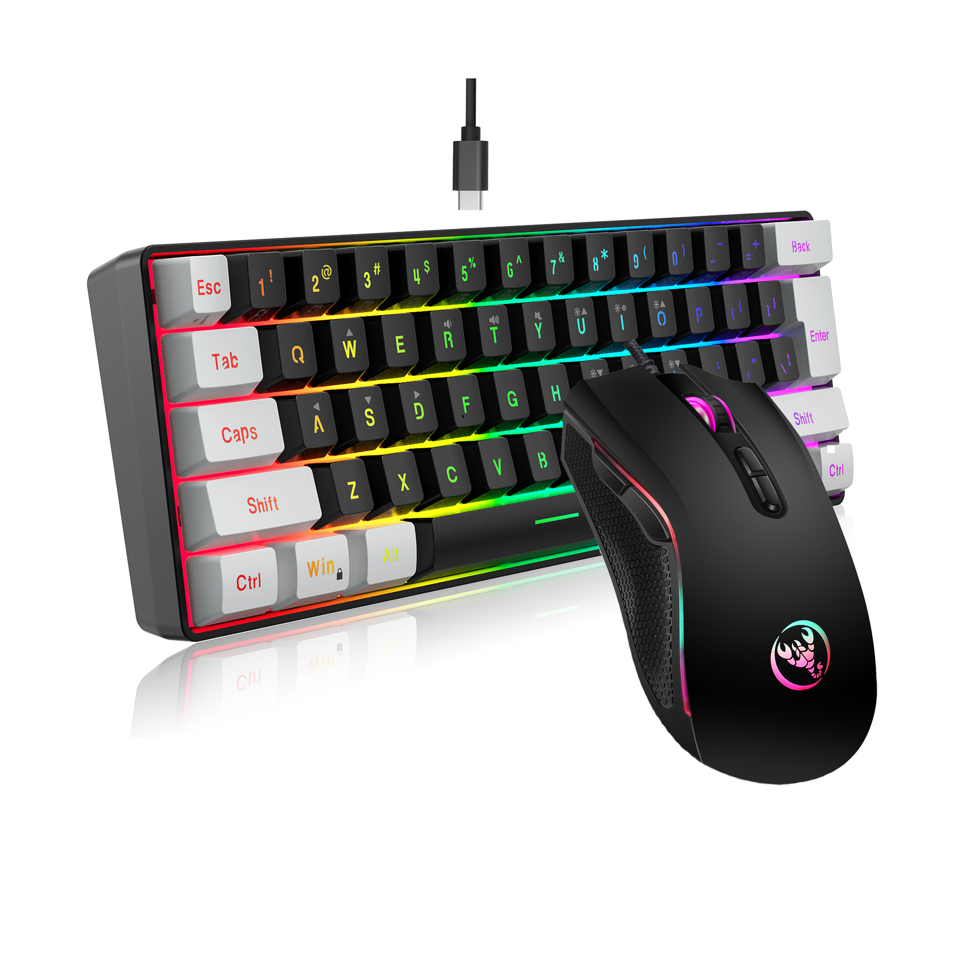 Gaming Keyboard And Mouse Combo - Gamer keyboard mouse combos teclado gamer
