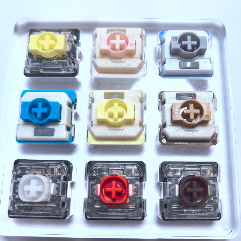 Gaming Keyboard Tester - GATERON Acrylic 9keys Switch Tester Linear