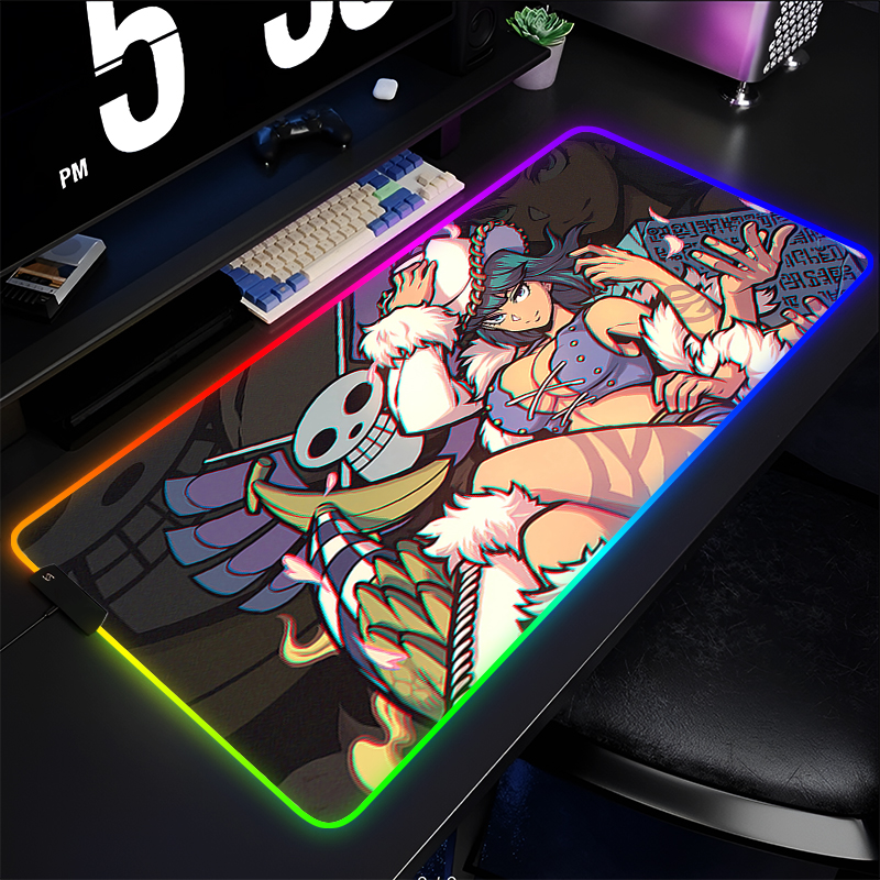Gaming Keyboard No Rgb - RGB Backlight Mouse Pad one piece