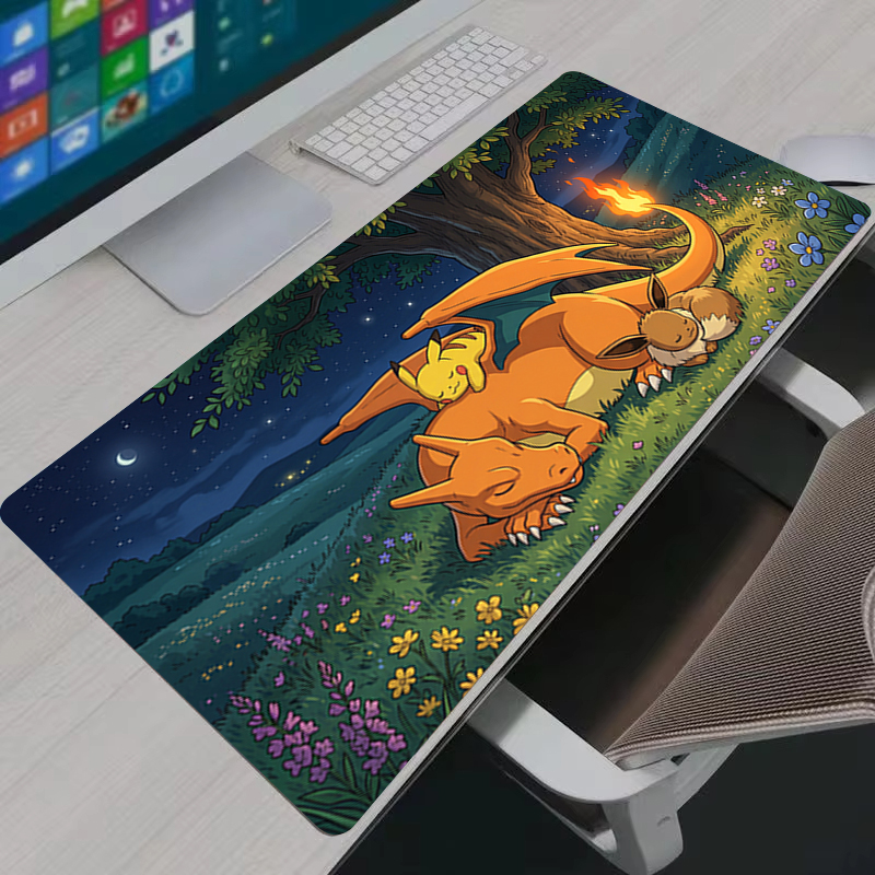 Gaming Keyboard Tactile - Mouse Pad Anime PC Gamer Cabinet