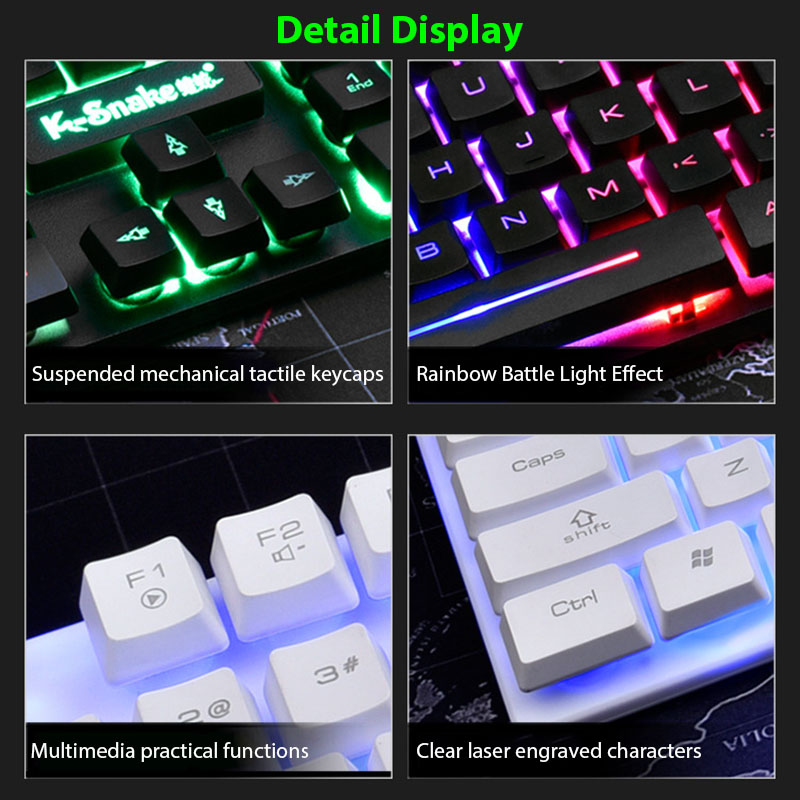 KM320 Keyboard And Mouse Set W - Gaming Keyboard And Mouse Combo avaliação e preço