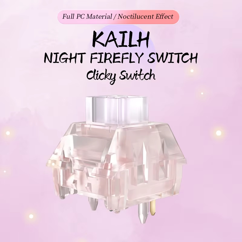 Kailh Box Night Firefly Keyboa - Gaming Keyboard No Rgb avaliação e preço