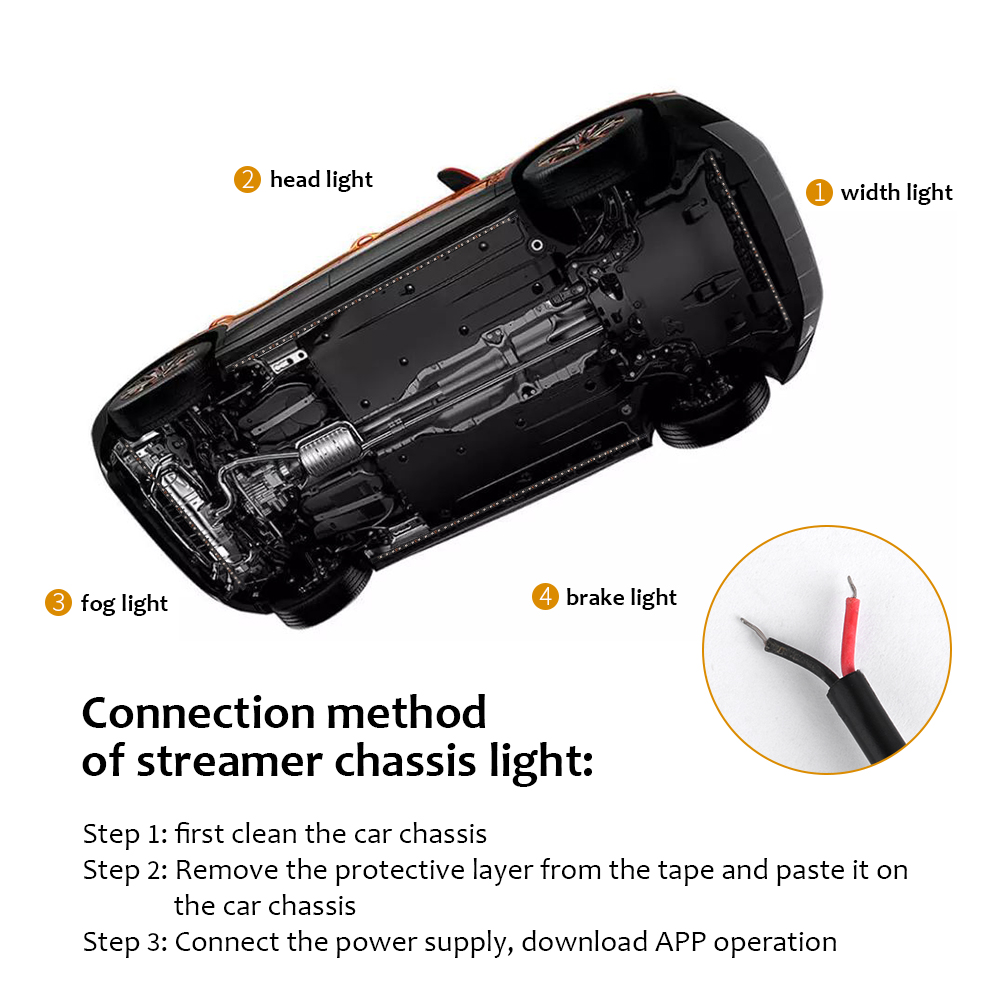 Neon LED RGB Car Underglow Bot - Rgb Underglow Strip avaliação e preço