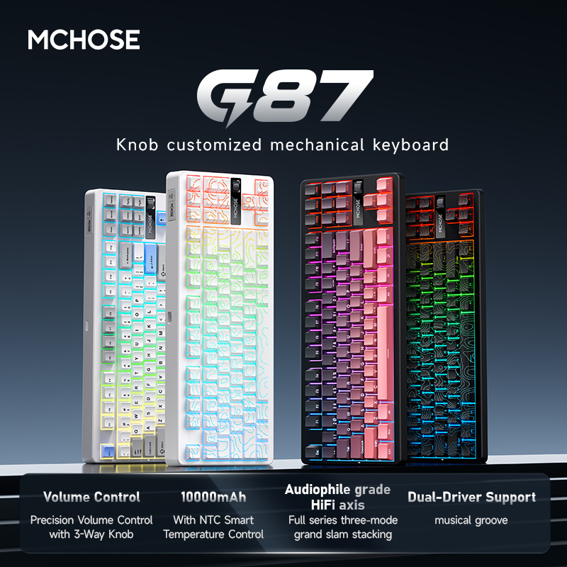 G87 2025 Best Selling Custom R - Gaming Keyboard Best 2025 avaliação e preço