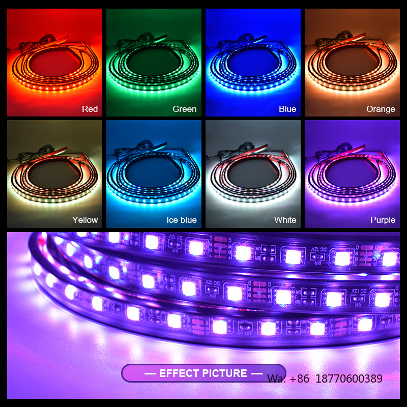 12V LED Car Chassis Flexible S - Rgb Underglow Strip avaliação e preço