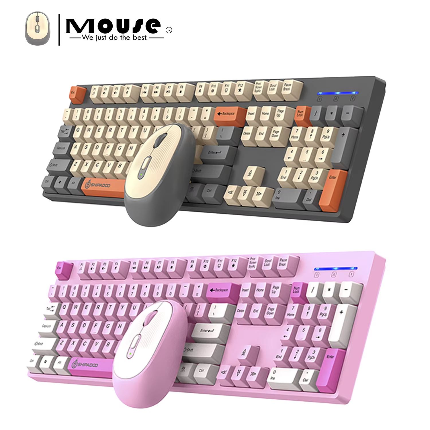 2.4G Wireless Keyboard Mouse C - Gaming Keyboard And Mouse Combo avaliação e preço