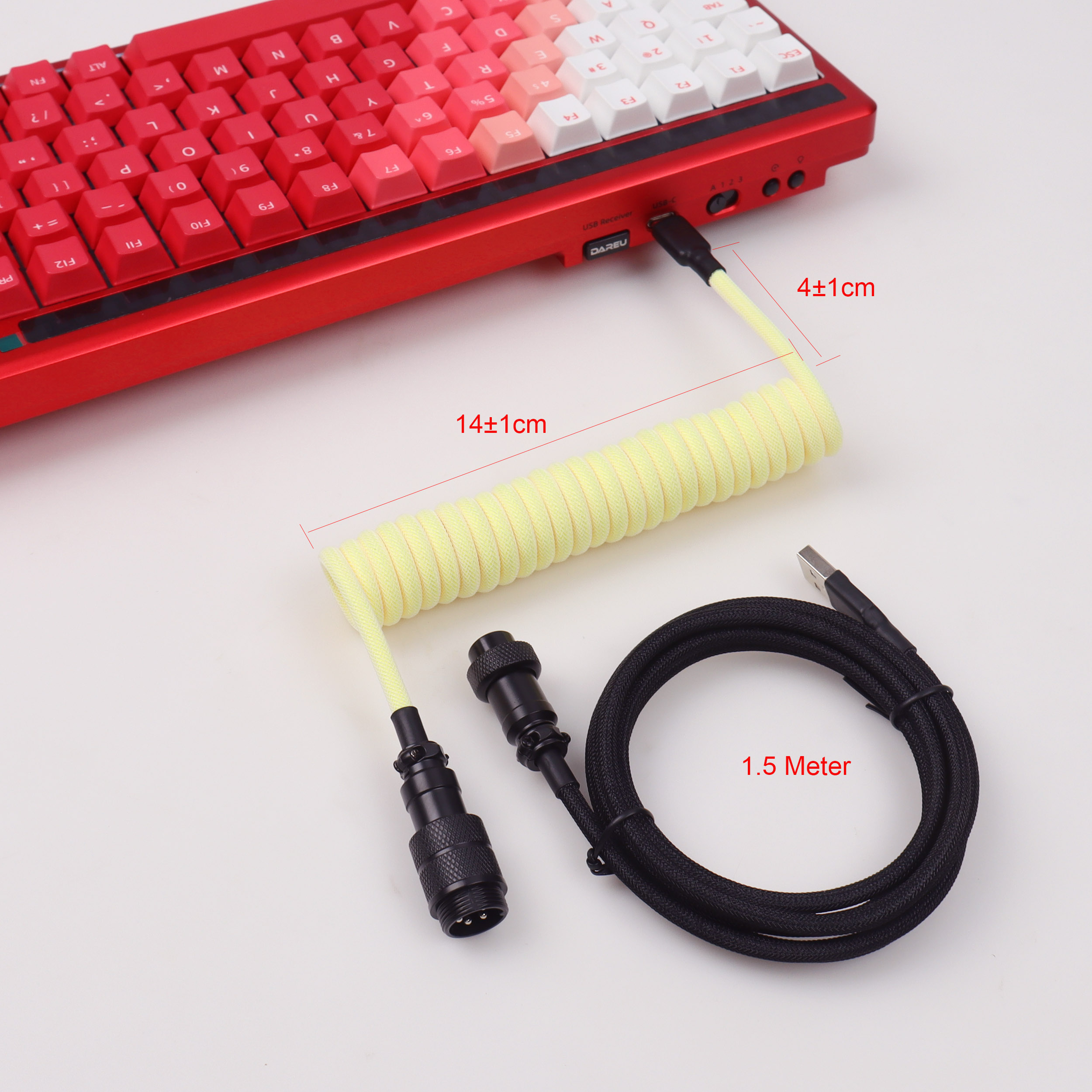 LANO USB A to Type C for Mecha - Gaming Keyboard Types avaliação e preço