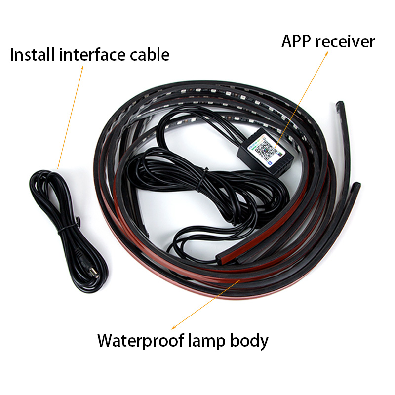 SEAMETAL Car Flexible Underglo - Rgb Underglow Strip avaliação e preço