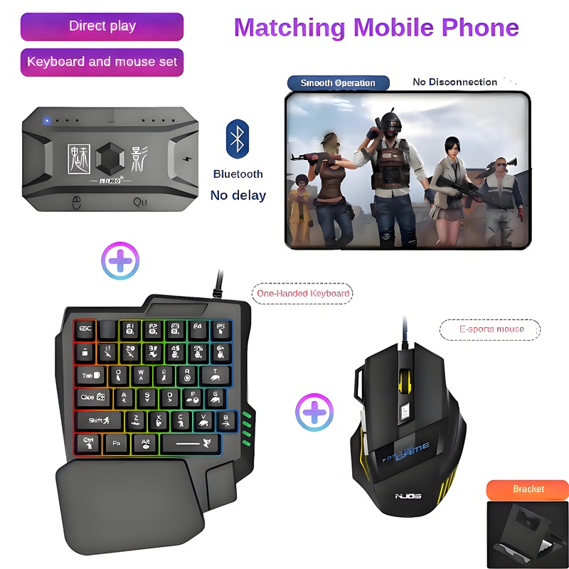 M1 Pro Gamepad Mobile Phone Ga - Gaming Keyboard And Mouse Combo avaliação e preço