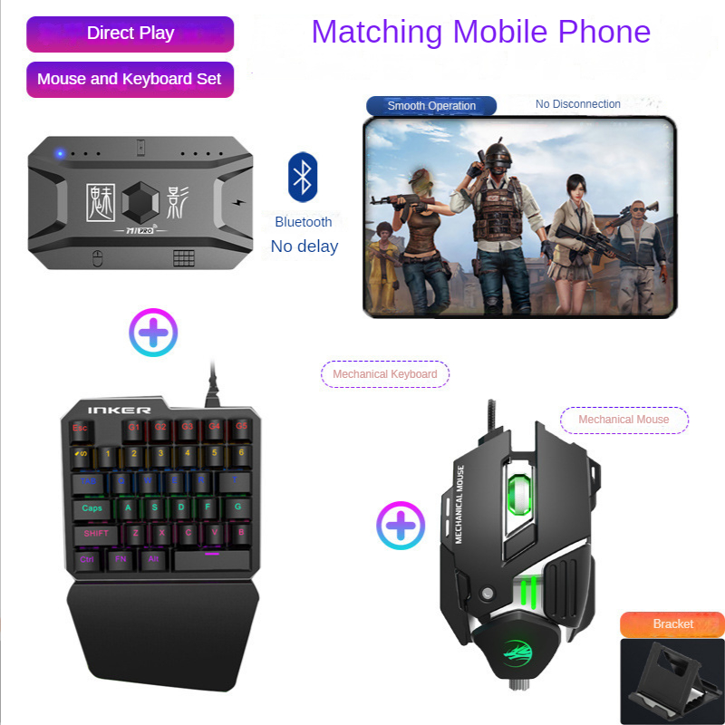 M1 Pro Gamepad Mobile Phone Ga - Gaming Keyboard And Mouse Combo avaliação e preço