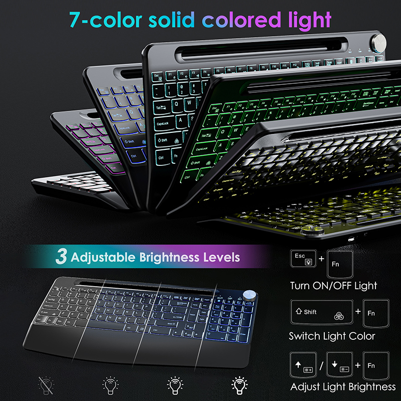 2.4G&Type-C Wireless Keyboard  - Gaming Keyboard Types avaliação e preço