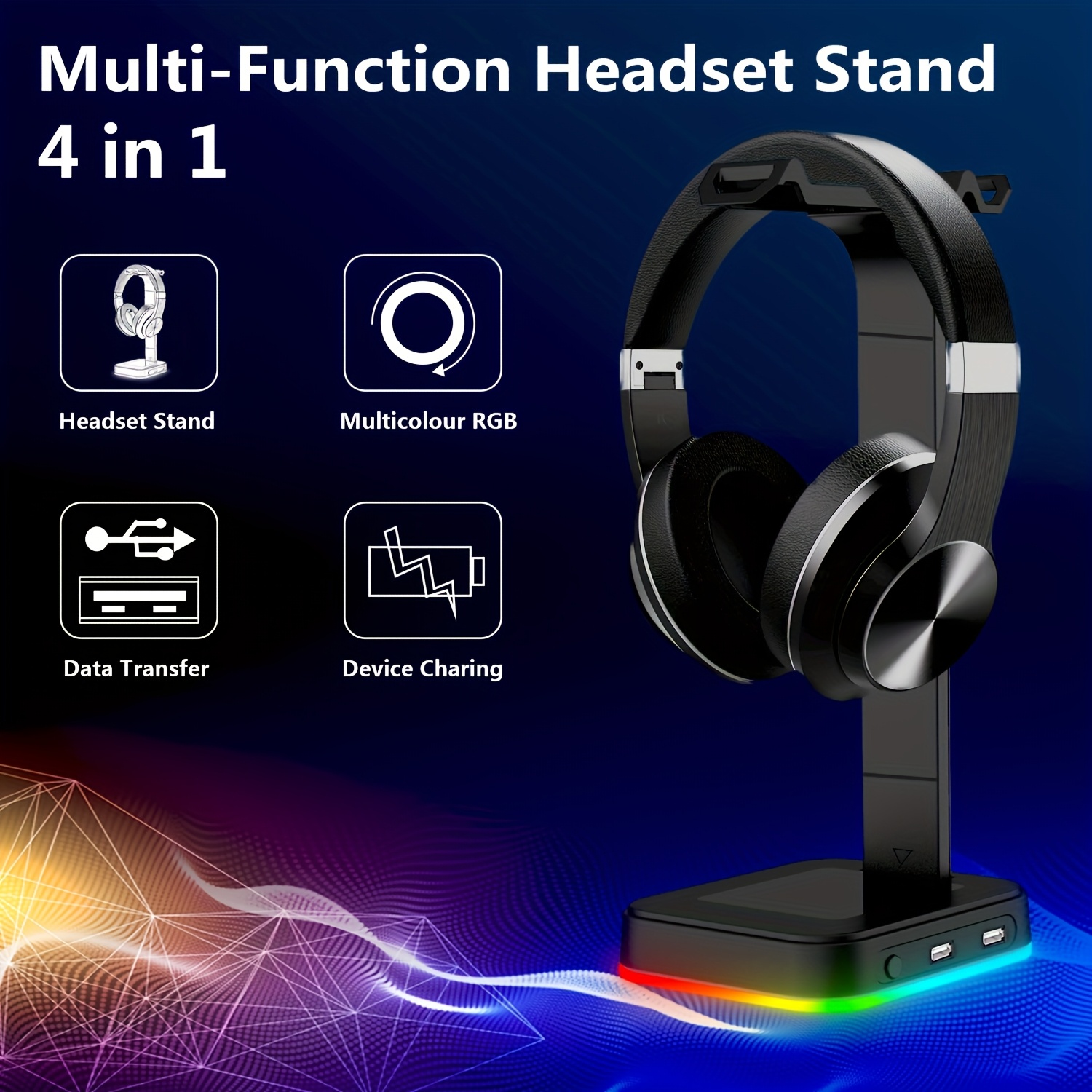 Gaming Headset Stand Adjustabl - Gaming Keyboard And Mouse avaliação e preço