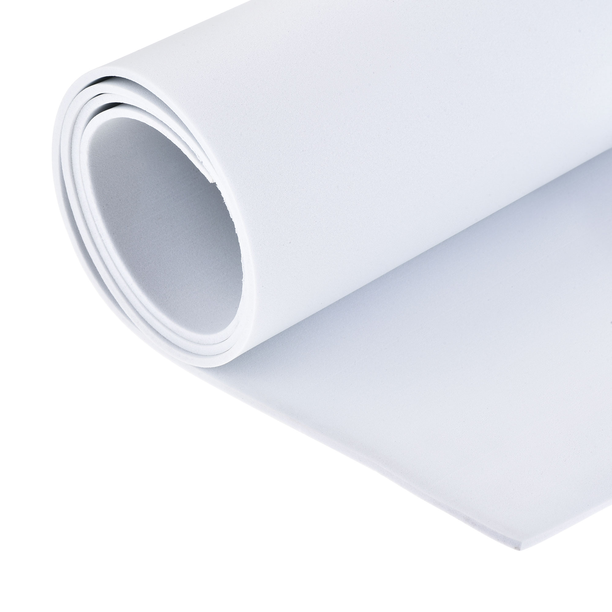 1pcs 1/2/3mm Thickness White E - Polyurethane Foam Sheet avaliação e preço