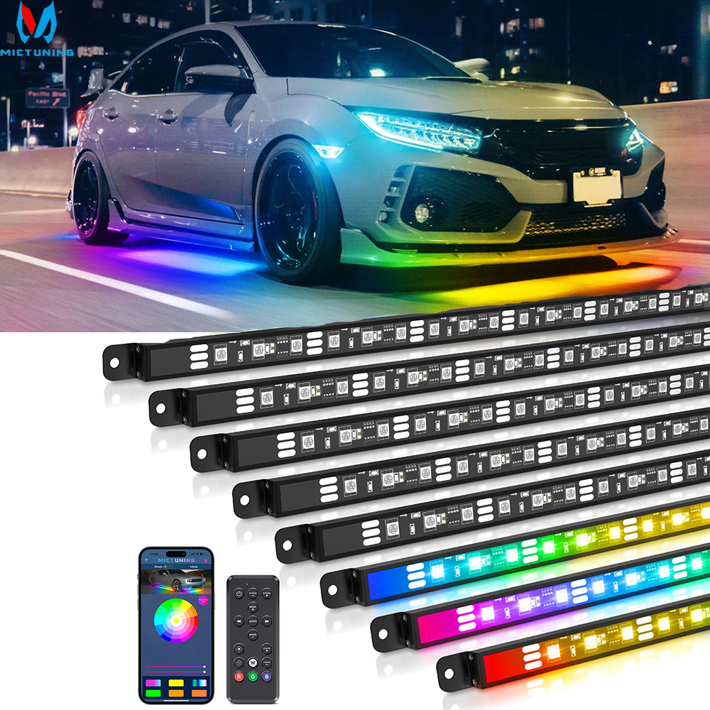 MICTUNING N8 Car Underglow Lig - Rgb Underglow Strip avaliação e preço