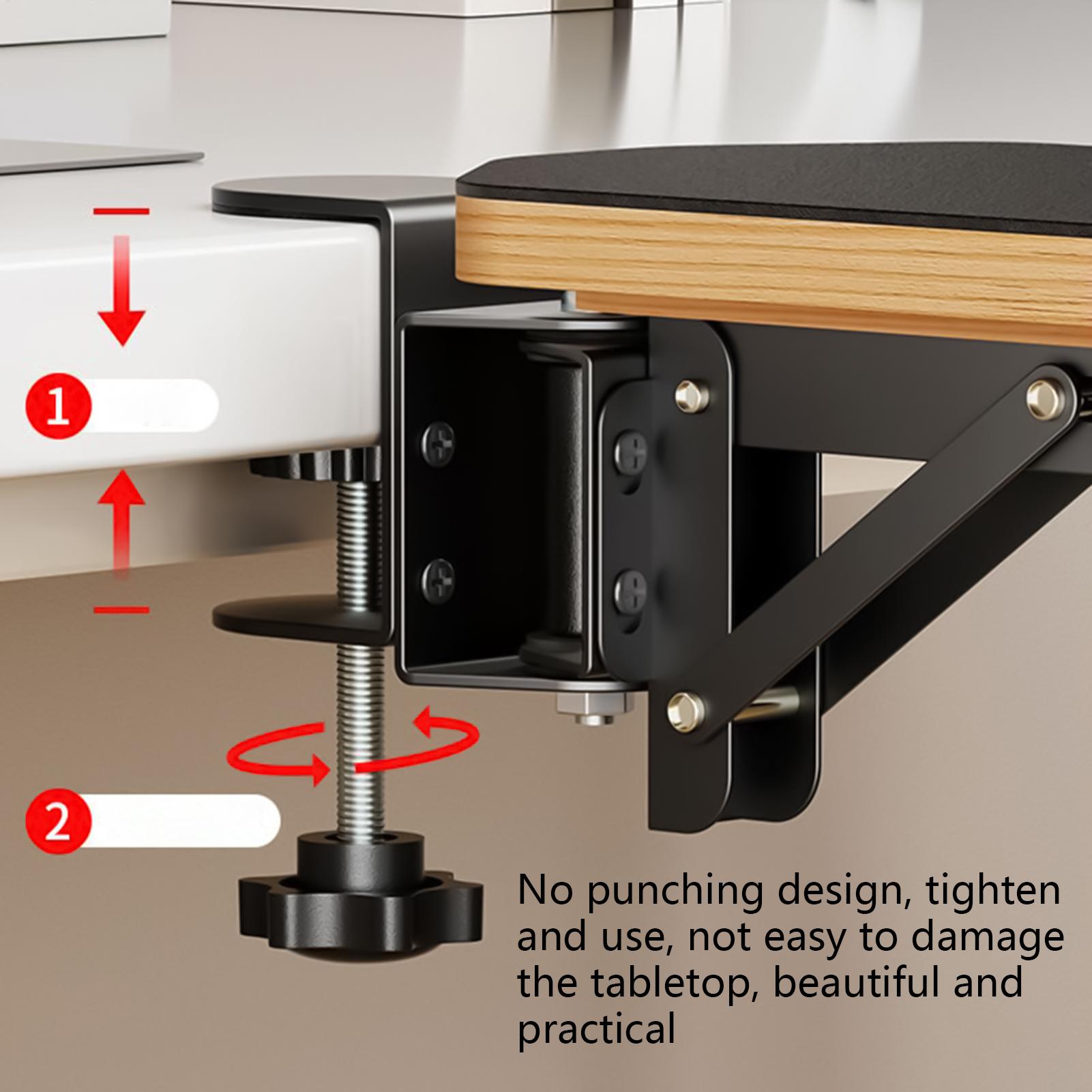 Computer Desk Arm Rest Pad Arm - Wrist Rest Wood avaliação e preço