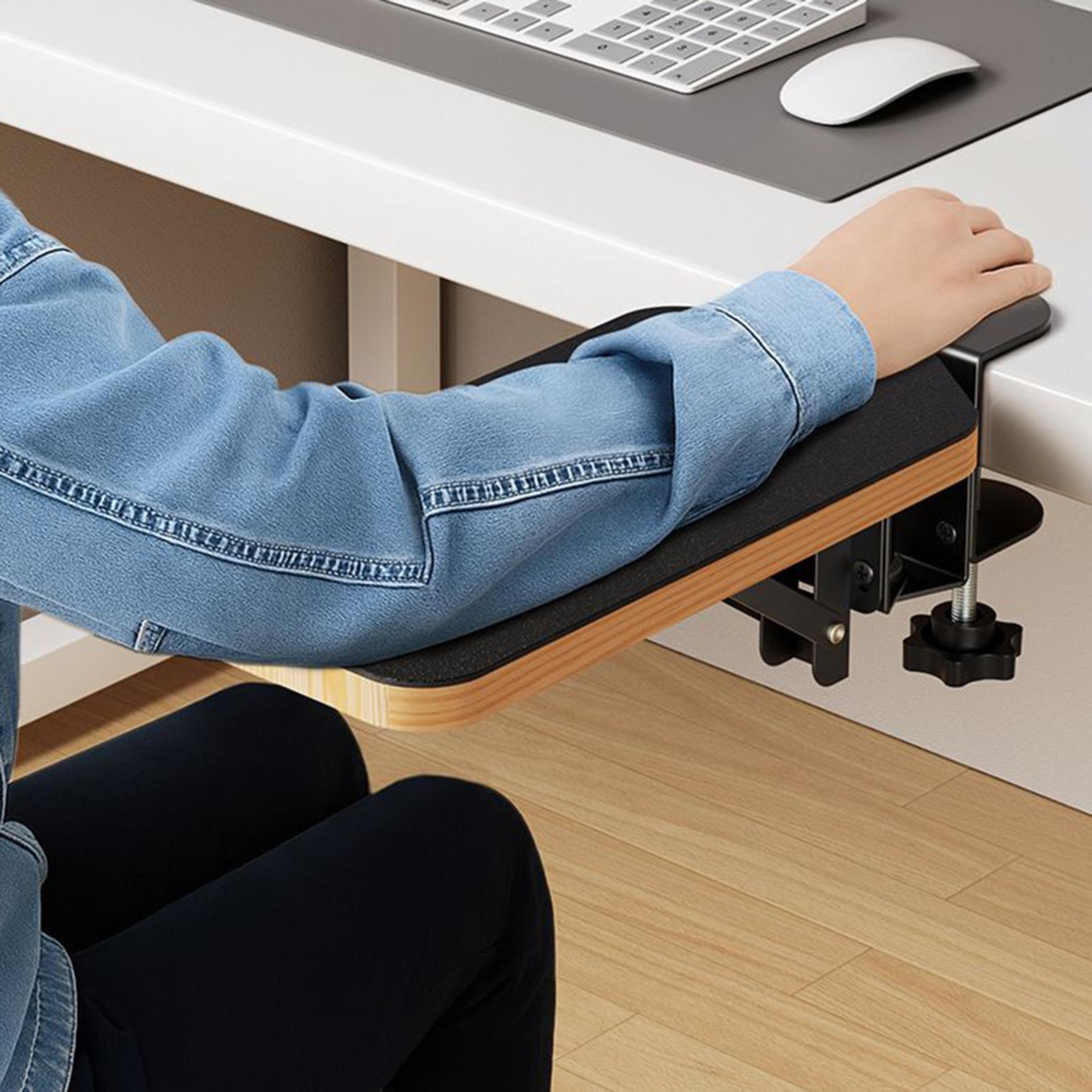 Computer Desk Arm Rest Pad Arm - Wrist Rest Wood avaliação e preço