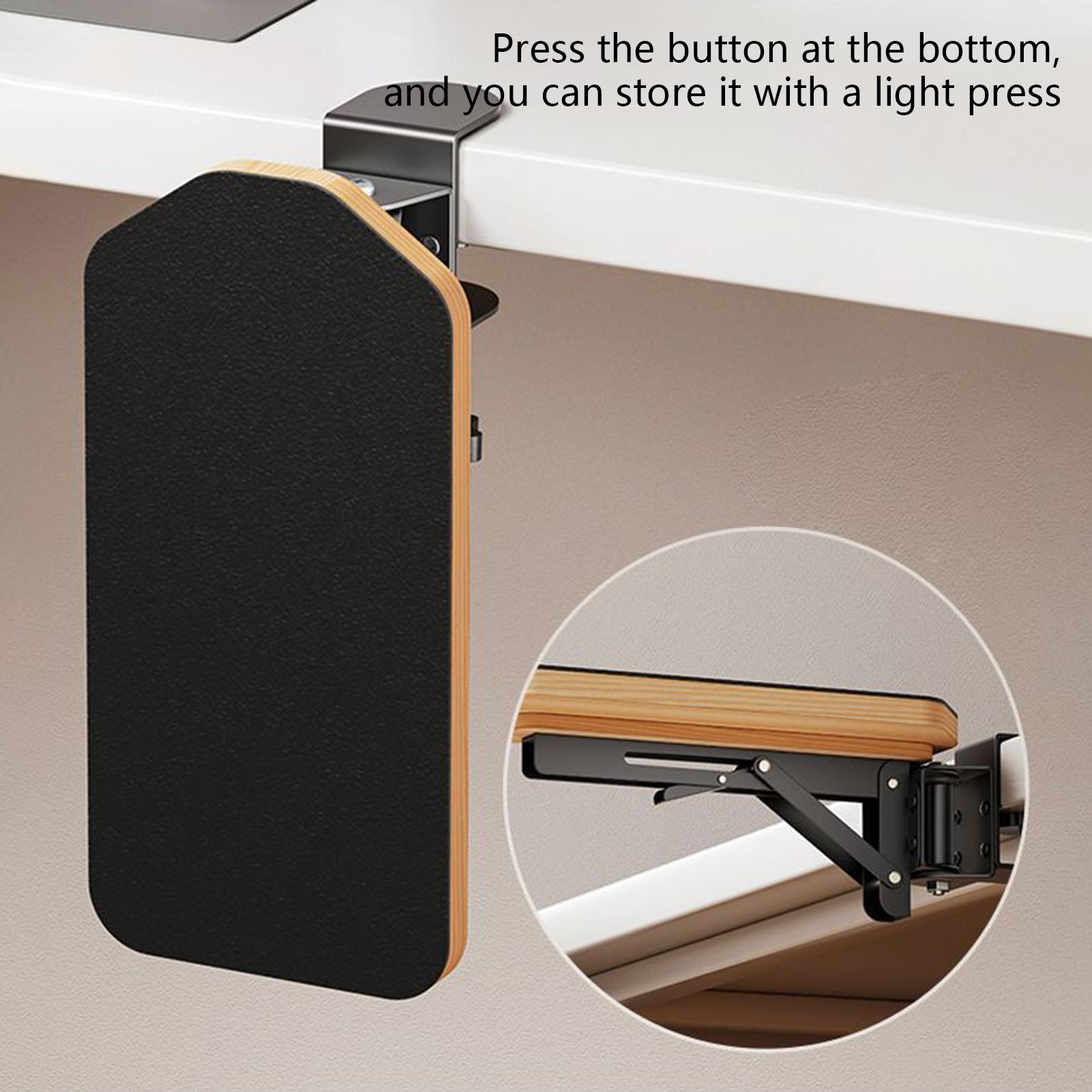 Computer Desk Arm Rest Pad Arm - Wrist Rest Wood avaliação e preço