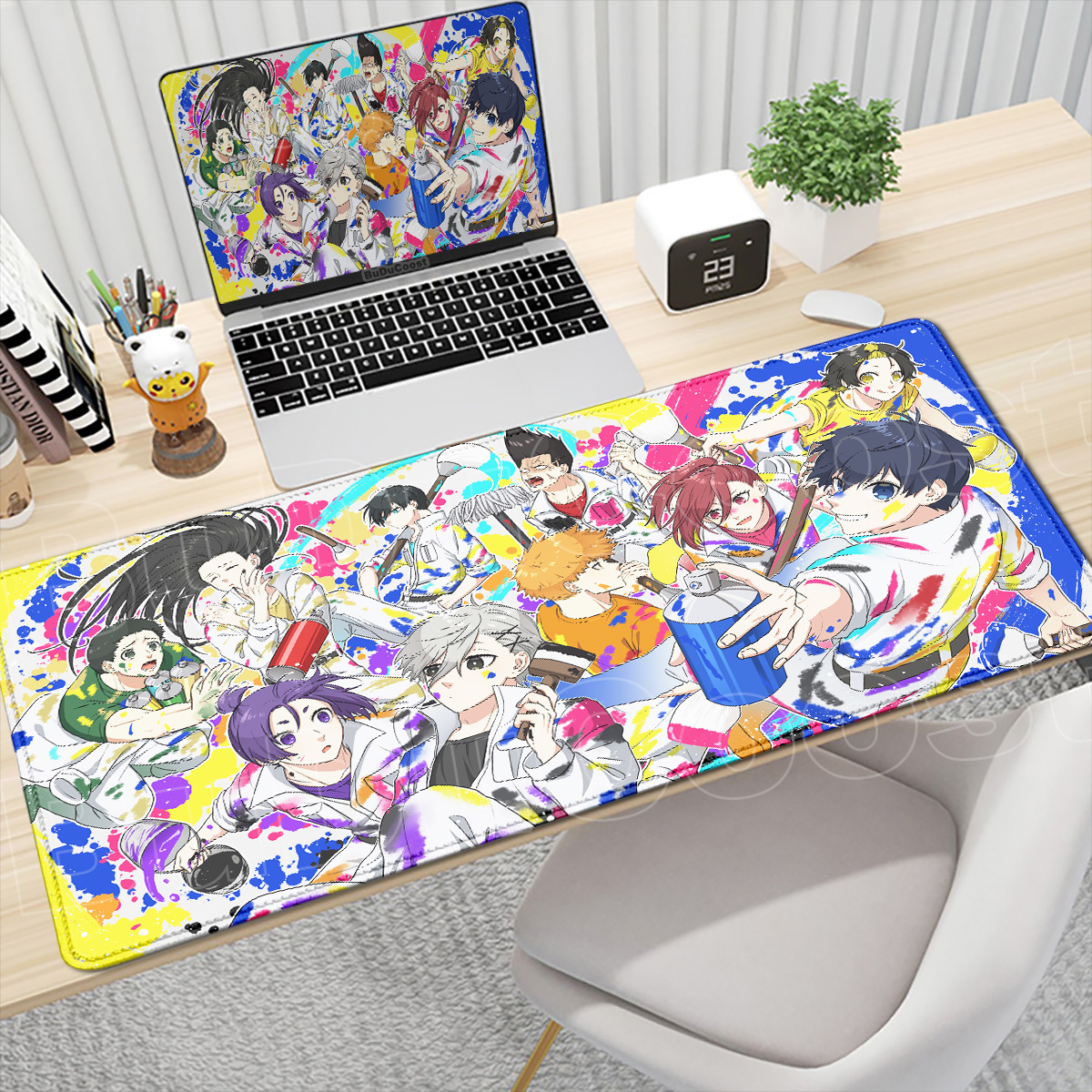 Large Laptop Keyboard Mats PC  - Gaming Keyboard Blue avaliação e preço