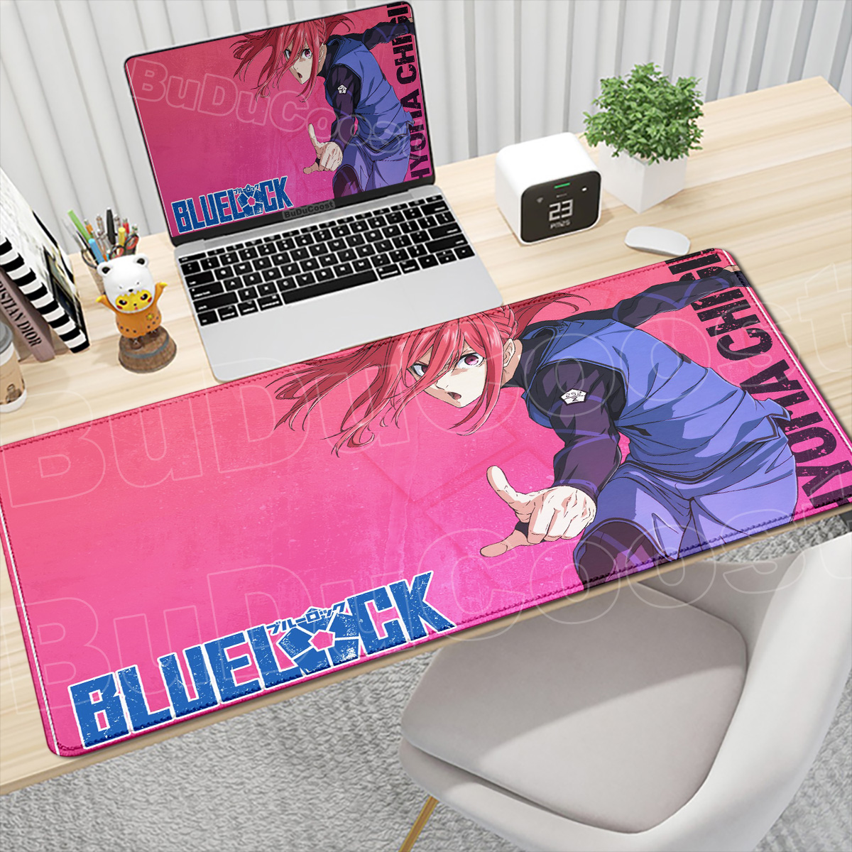 Large Laptop Keyboard Mats PC  - Gaming Keyboard Blue avaliação e preço