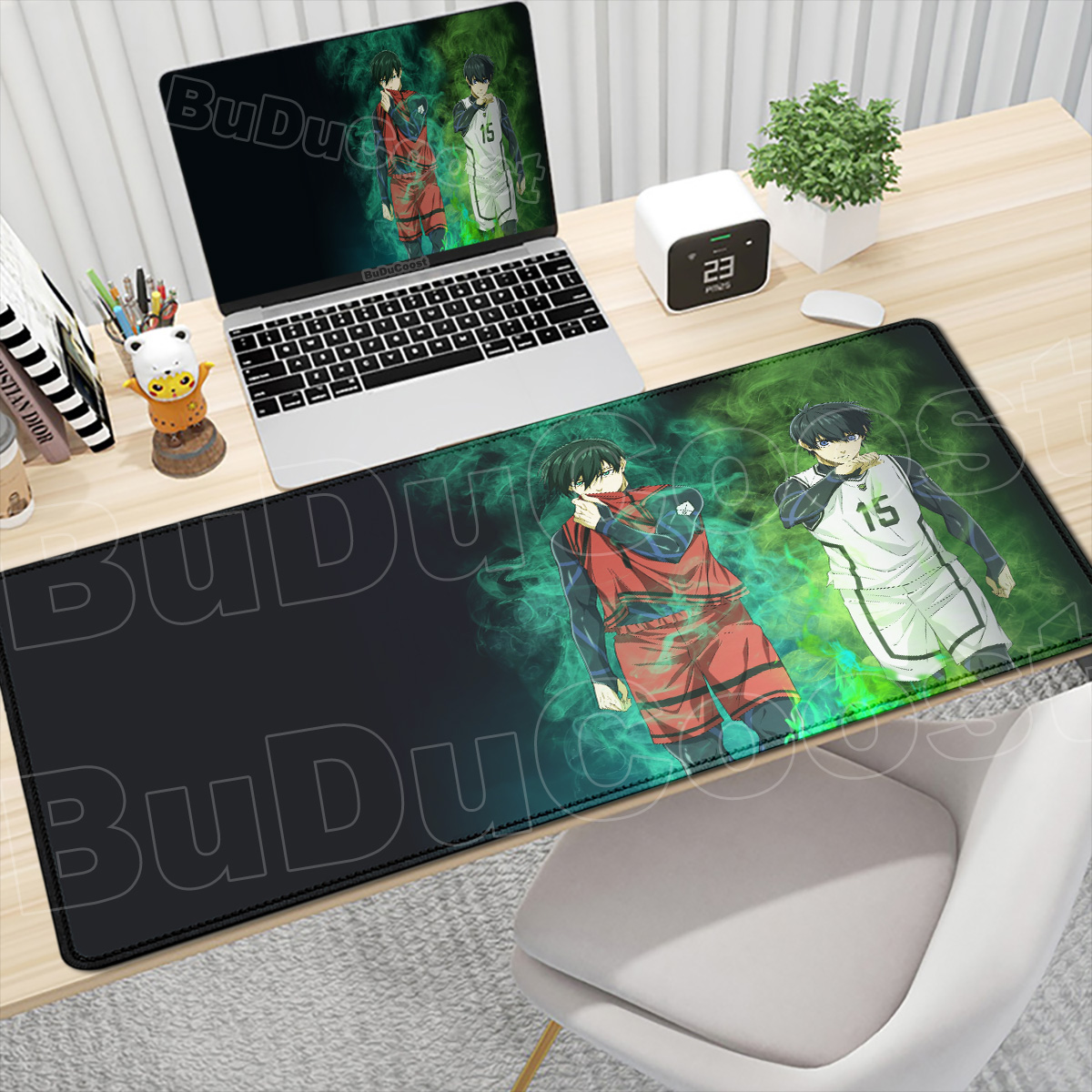 Large Laptop Keyboard Mats PC  - Gaming Keyboard Blue avaliação e preço