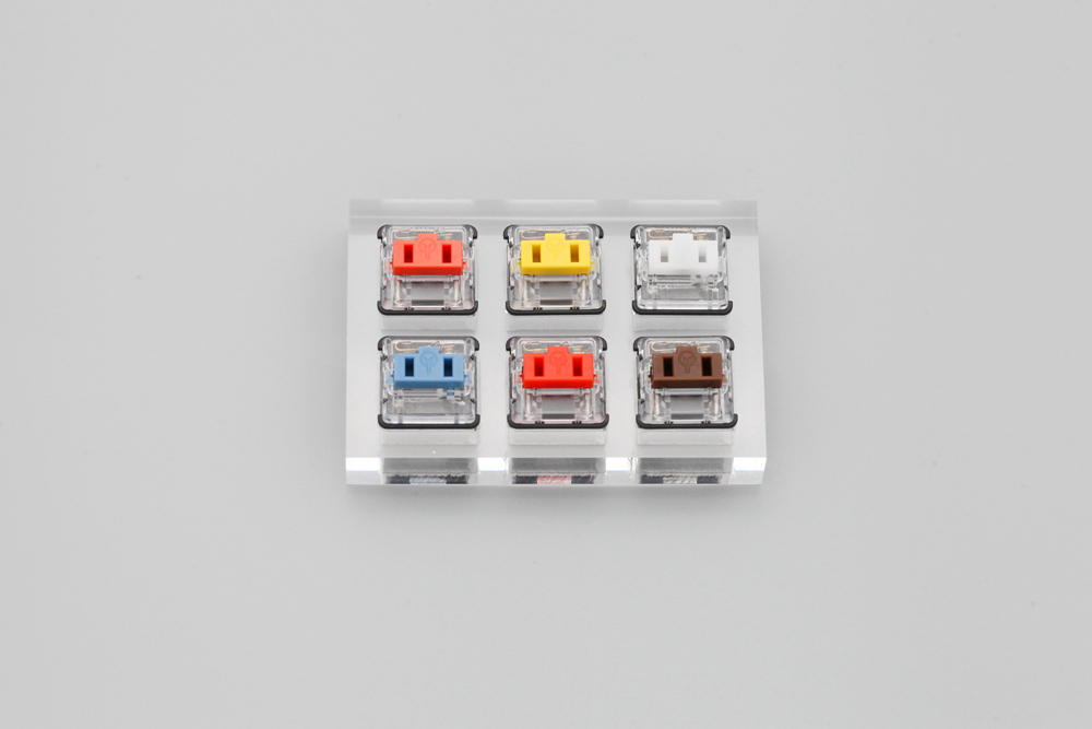 Acrylic Switch Tester 2X3 Kail - Gaming Keyboard Tester avaliação e preço