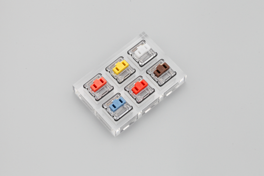 Acrylic Switch Tester 2X3 Kail - Gaming Keyboard Tester avaliação e preço