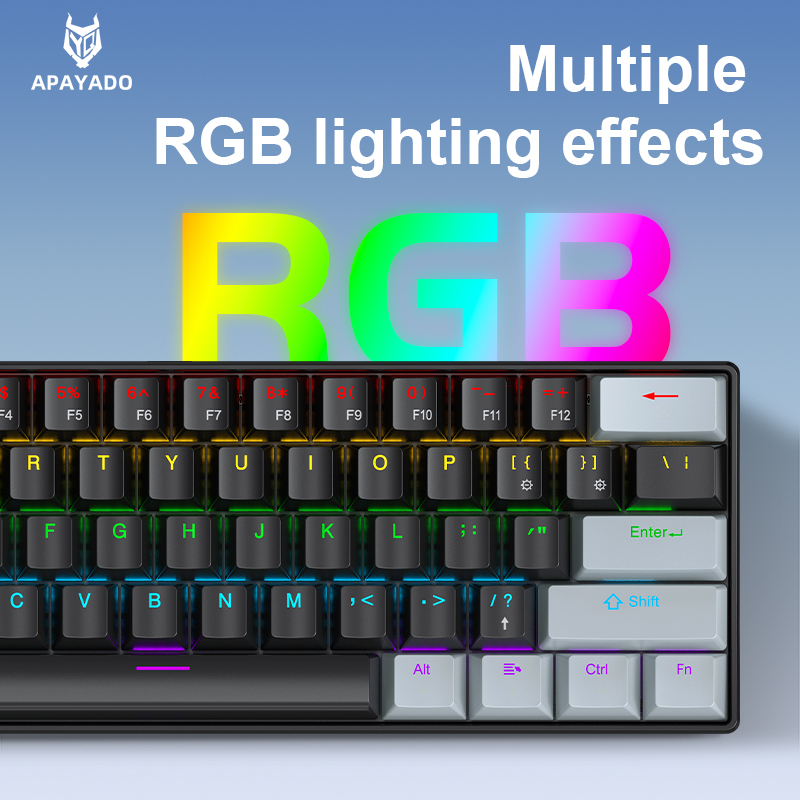 APAYADO K61 Mini Mechanical Ke - Gaming Keyboard Non Mechanical avaliação e preço
