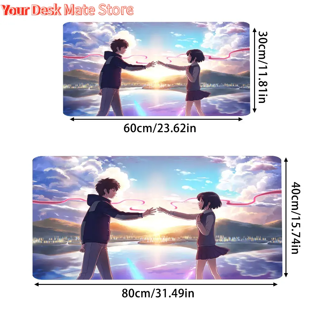 1pc Your Name Large Mouse Pad  - Gaming Keyboard Name avaliação e preço