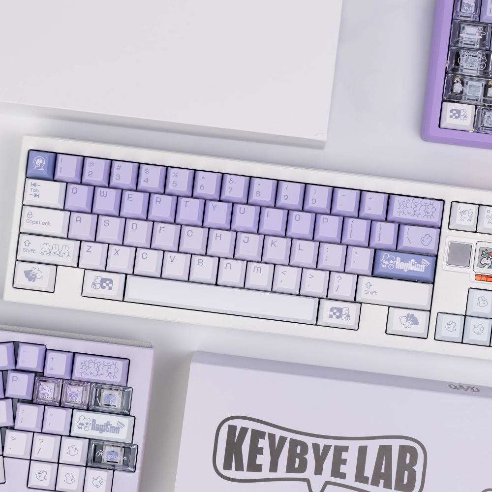 Magician Rabbit Theme Keycap S - Gaming Keyboard Blue avaliação e preço
