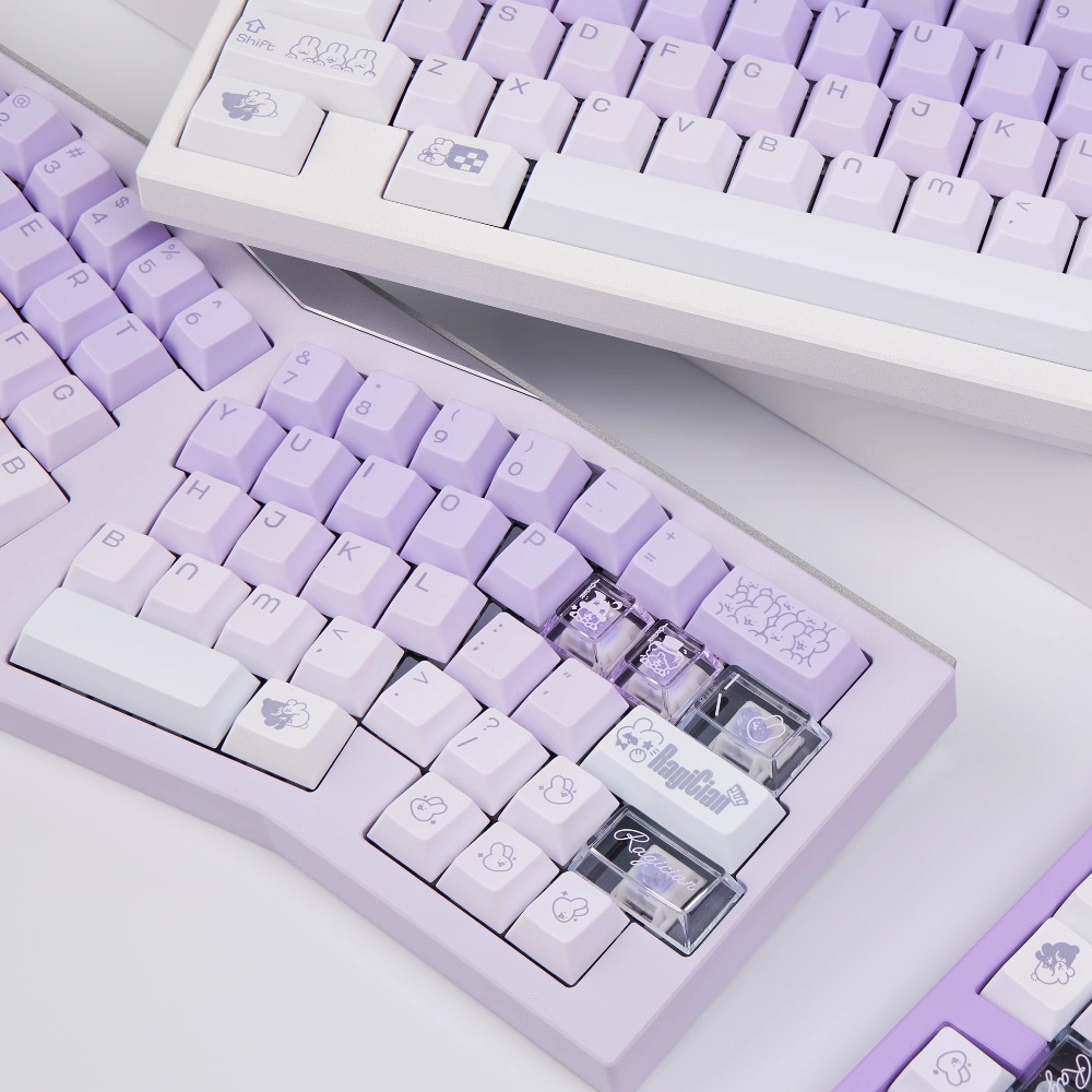 Magician Rabbit Theme Keycap S - Gaming Keyboard Blue avaliação e preço