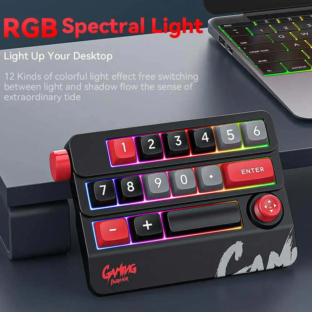 Rocker Knob Programming Macro  - Gaming Keyboard No Rgb avaliação e preço
