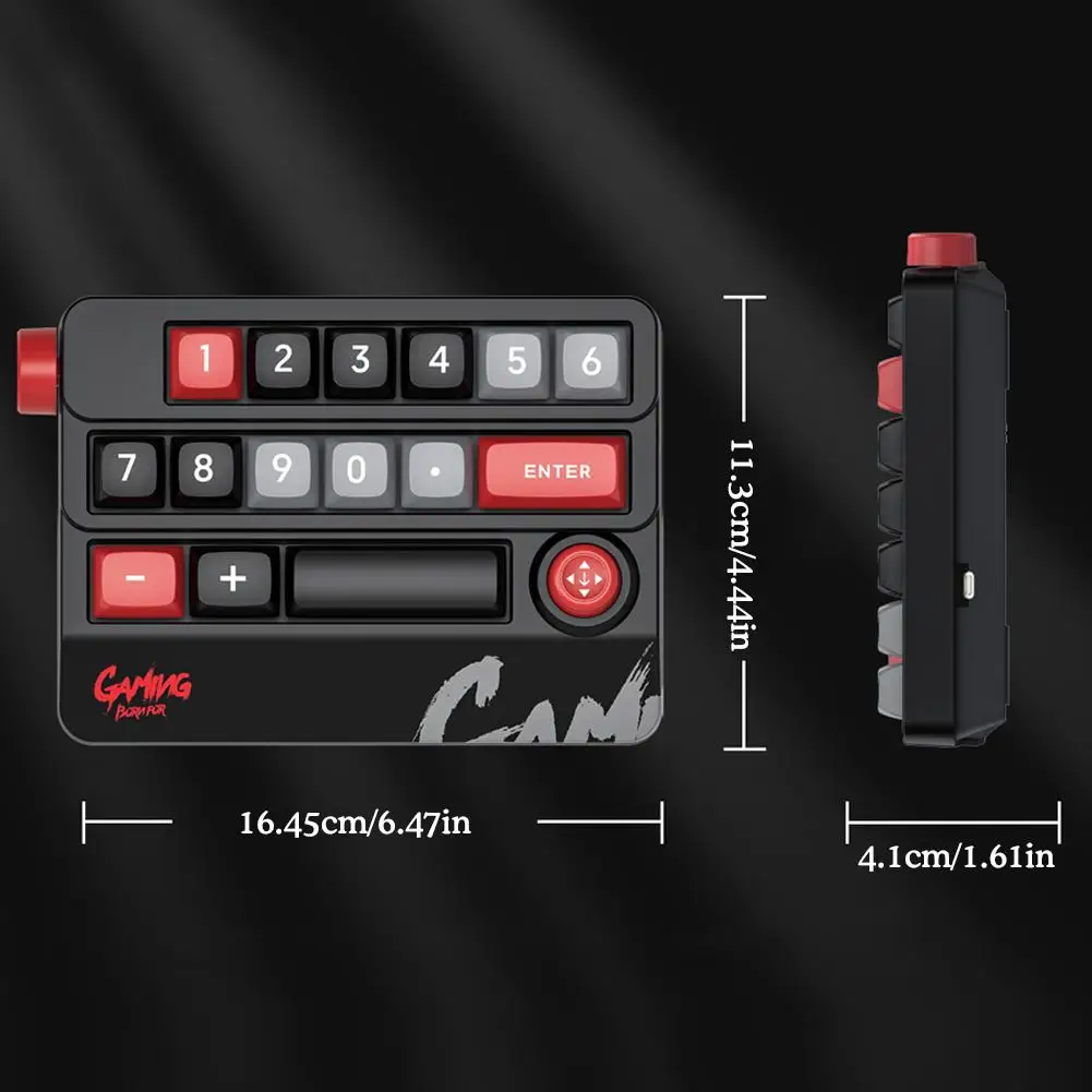 Rocker Knob Programming Macro  - Gaming Keyboard No Rgb avaliação e preço