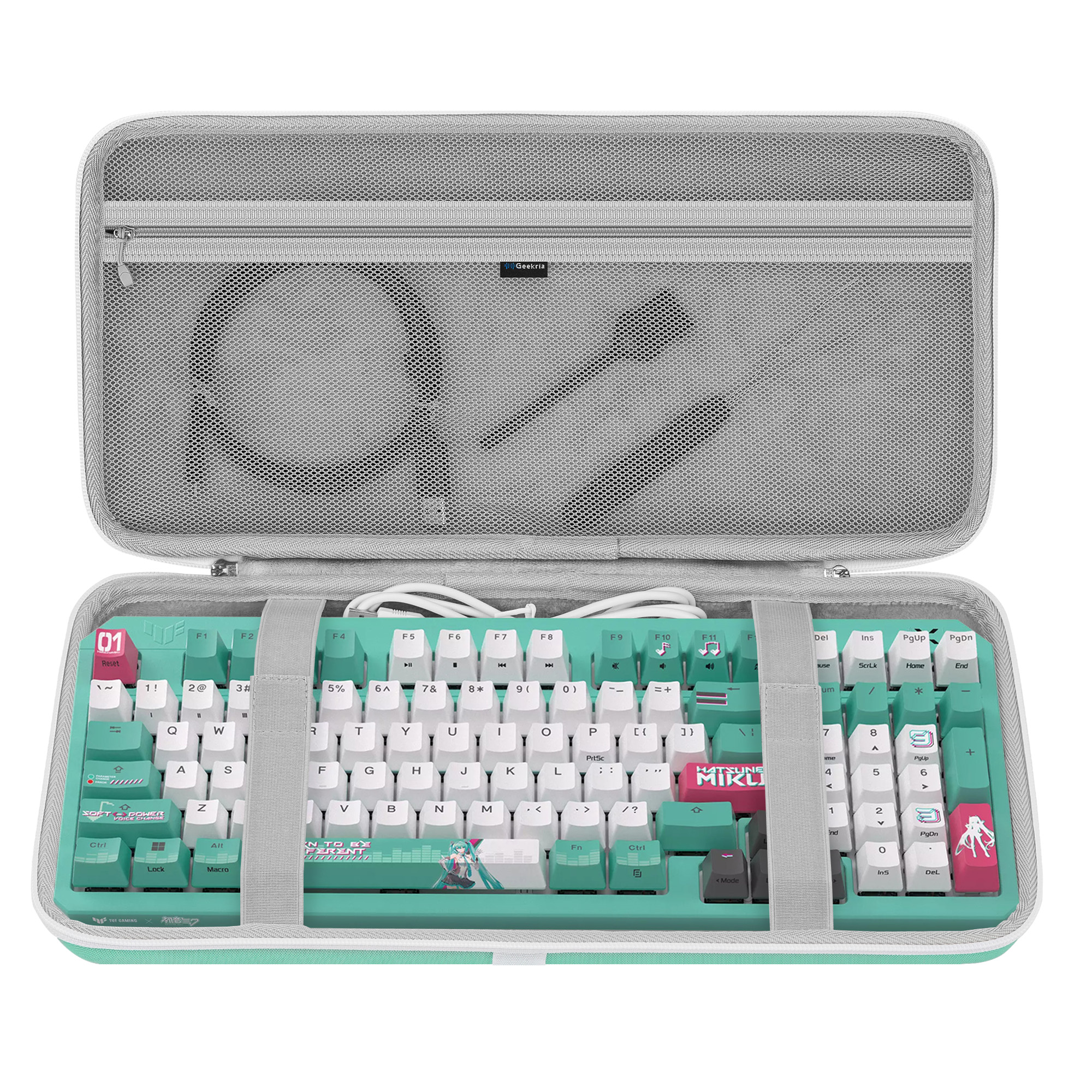 Geekria Keyboard Case, Compati - Gaming Keyboard Blue avaliação e preço
