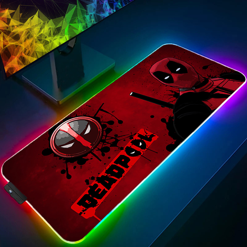 LED Mouse Pad Gaming Backlight - Gaming Keyboard No Rgb avaliação e preço