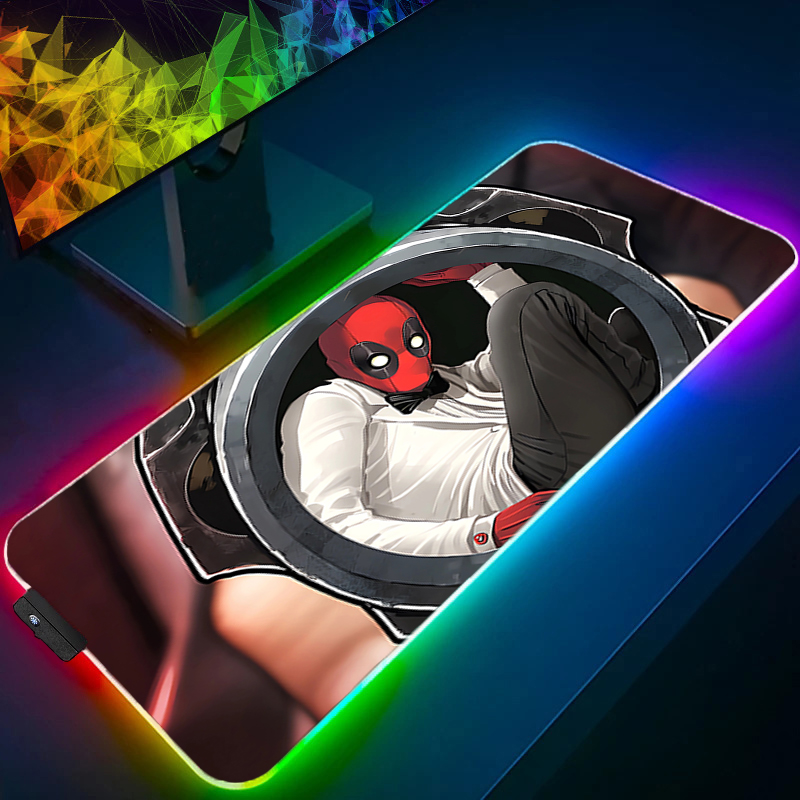 LED Mouse Pad Gaming Backlight - Gaming Keyboard No Rgb avaliação e preço