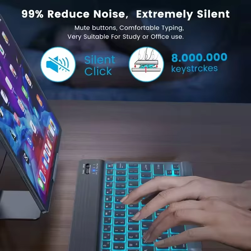 READ YYEAH RGB Backlit Bluetoo - Gaming Keyboard And Mouse Combo avaliação e preço