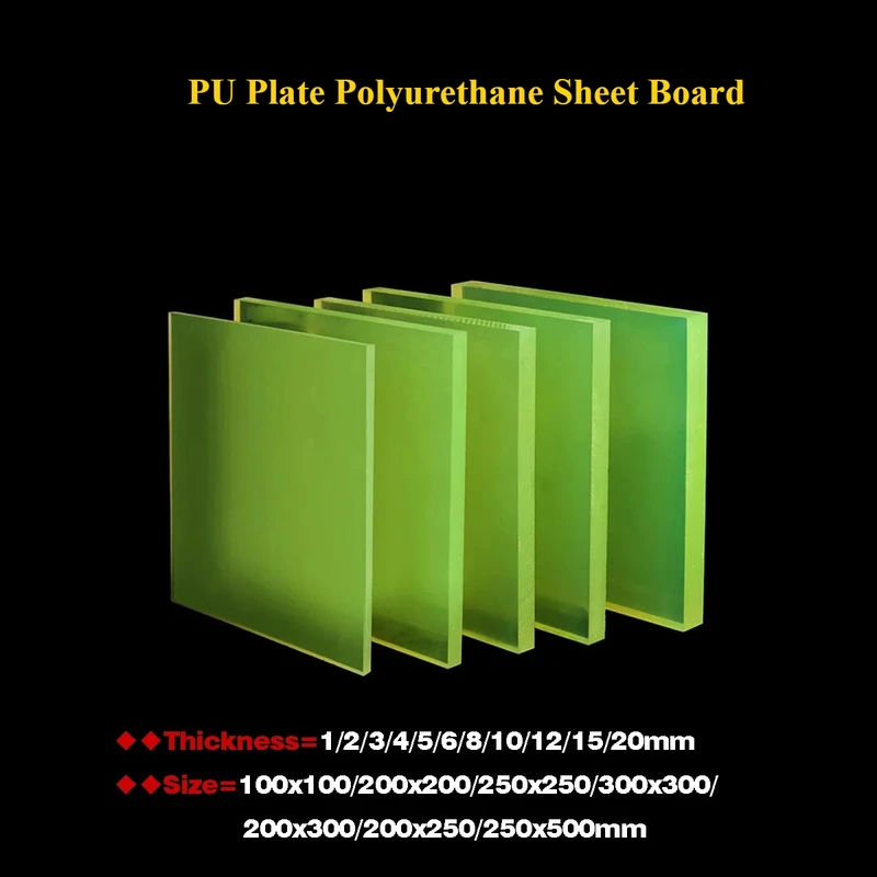 PU Polyurethane Rubber Sheet 1 - Polyurethane Foam Sheet avaliação e preço