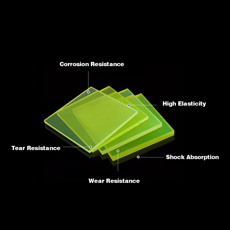PU Polyurethane Rubber Sheet 1 - Polyurethane Foam Sheet avaliação e preço