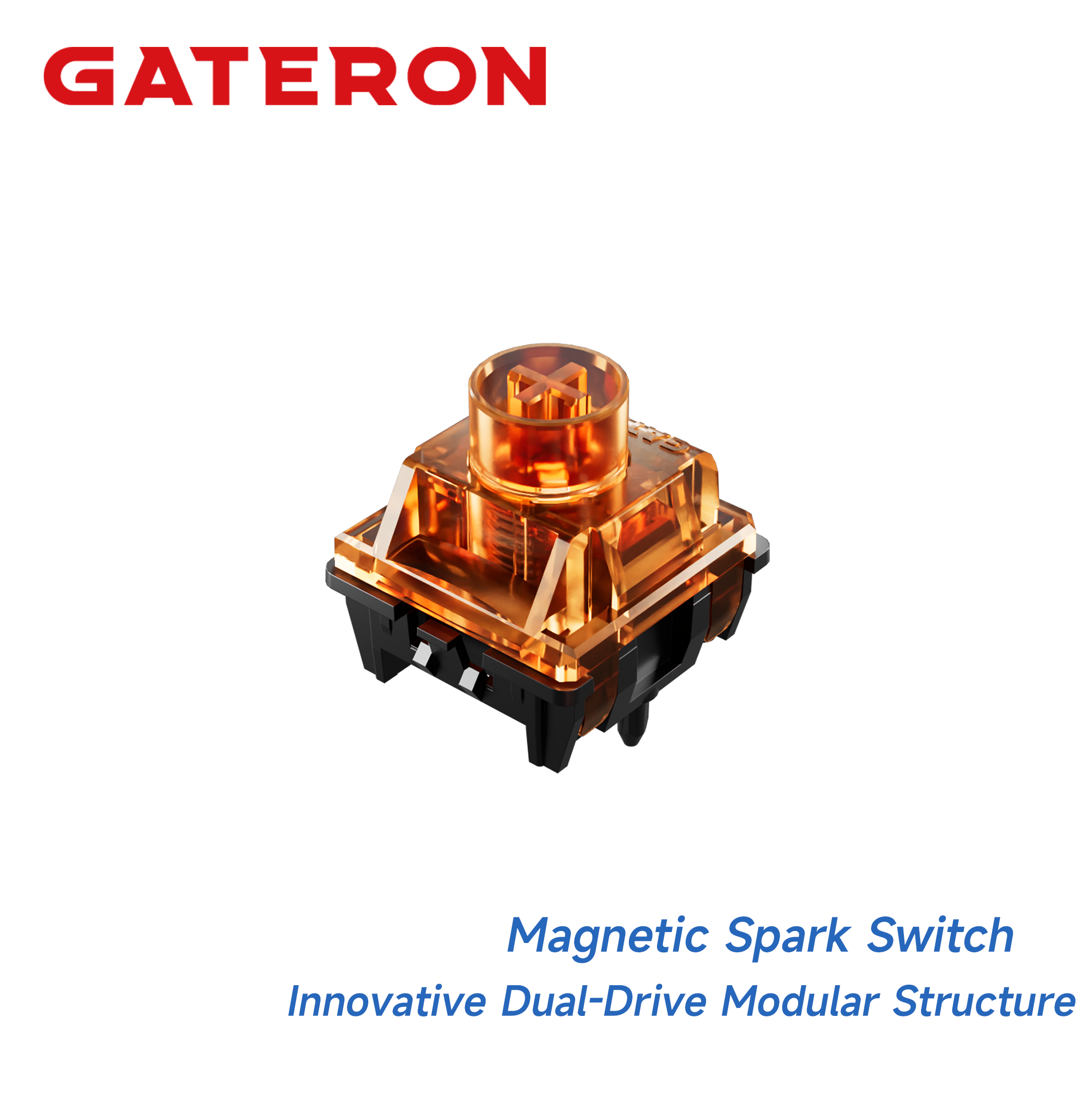 GATERON Magnetic Spark Series  - Gaming Keyboard Hall Effect Switches avaliação e preço