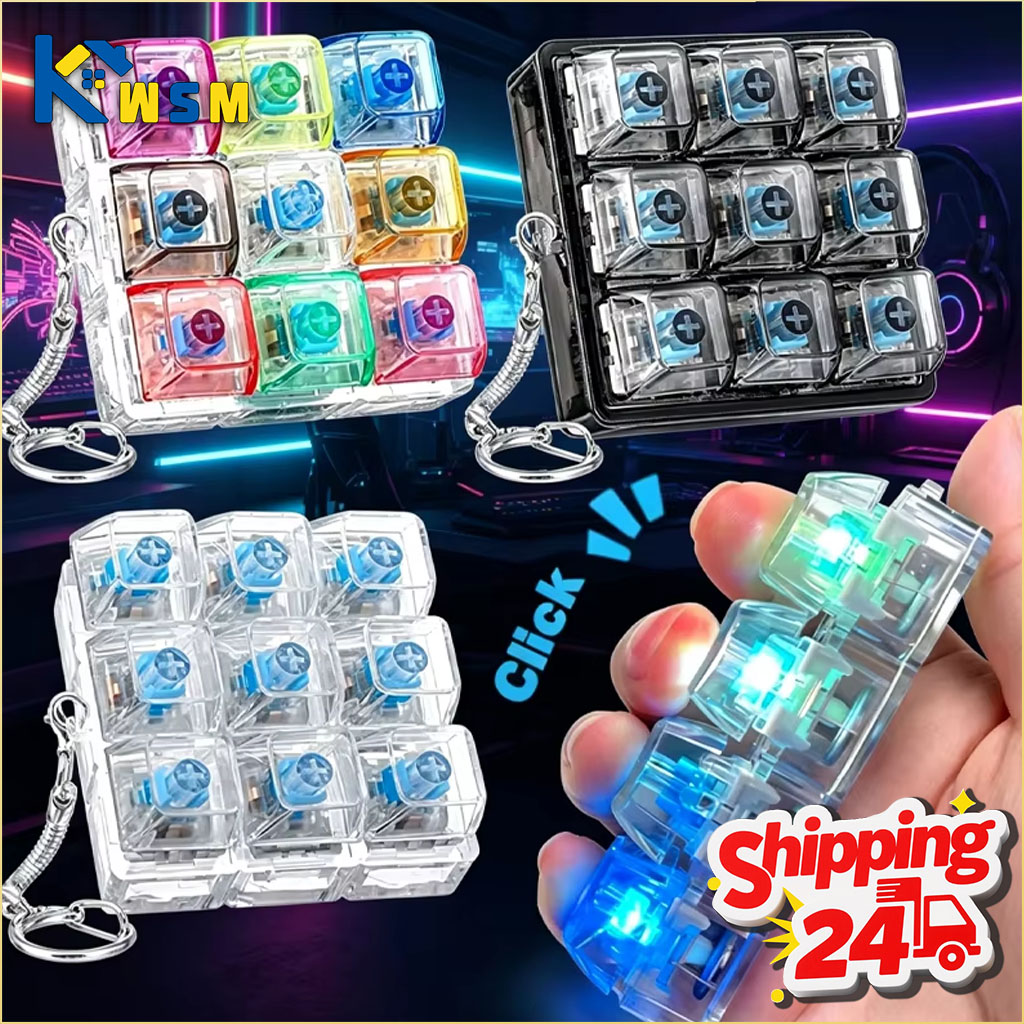 1-20PCS 9 Keys Mechanical Swit - Gaming Keyboard Tester avaliação e preço