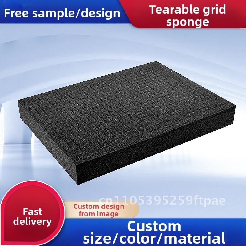 Black High-Density Sponge Pad  - Polyurethane Foam Sheet avaliação e preço