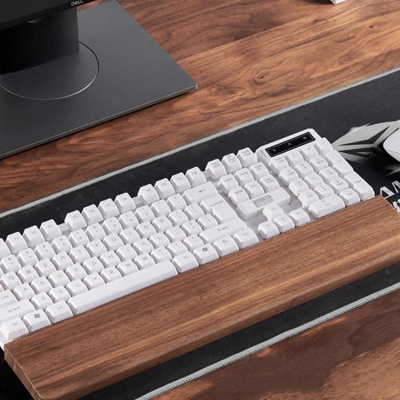 30/36/44cm Solid Walnut Keyboa - Wrist Rest Wood avaliação e preço