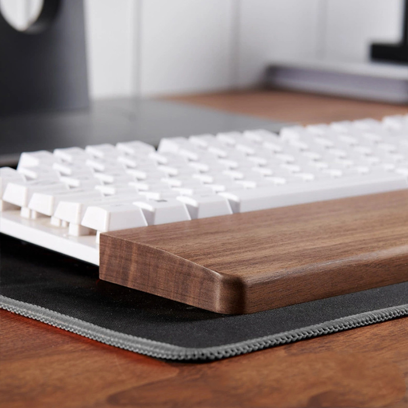 30/36/44cm Solid Walnut Keyboa - Wrist Rest Wood avaliação e preço