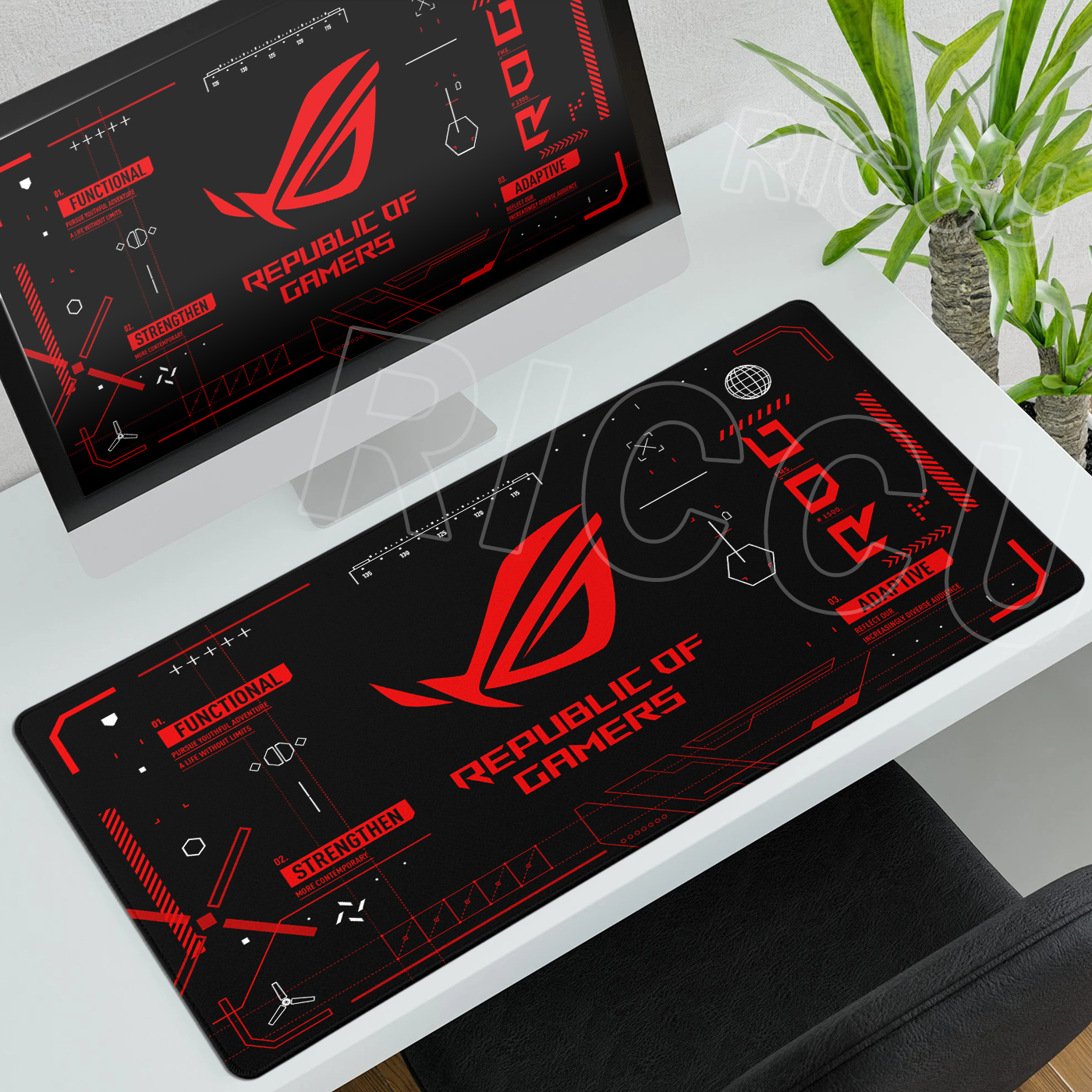 ASUS Xxl Mouse Mat Republic of - Gaming Keyboard Corsair avaliação e preço