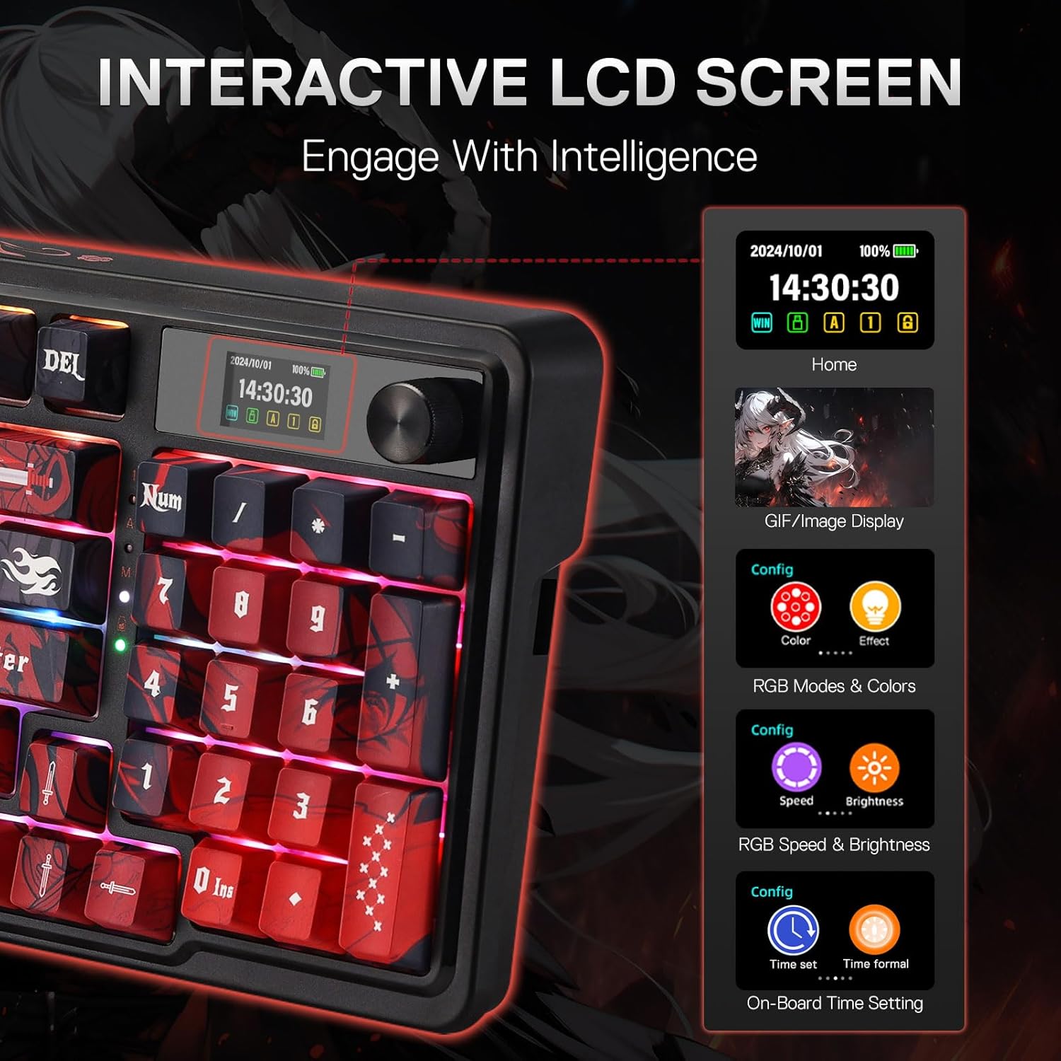 Redragon Wireless Gasket Gamin - Gaming Keyboard Blue Switches avaliação e preço